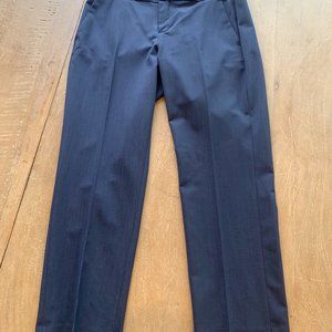 Navy Trousers Banana Republic